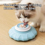 Darrahopens Pet Care > Cat Supplies > Cat Bowls, Feeders & Waterers Slow Feeder Bowl for Pets, Non-Slip Puzzle Feeder for Cats and Dogs - Blue