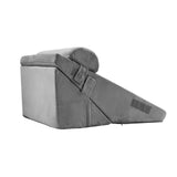 Darrahopens Pet Care > Cat Supplies > Cat Bowls, Feeders & Waterers VEVOR Bed Wedge Pillow for Sleeping, 3 Pcs Adjustable Orthopedic Bed Wedge Set, with Washable Cover & Foam Support, Post Surgery Pillow for Acid Reflux, Back Pain, Snoring Relief & GERD, Dark Grey