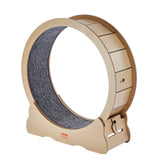 Darrahopens Pet Care > Cat Supplies > Cat Bowls, Feeders & Waterers VEVOR Cat Exercise Wheel, Large Cat Treadmill Wheel for Indoor Cats, 35.8 inch Cat Running Wheel with Detachable Carpet and Cat Teaser for Running/Walking/Training, Suitable for Most Cats