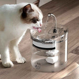 WF060 Pet Water Fountain Cat Dog Electric Drink Dispenser Filter Continuous Flowing