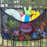 Darrahopens Pet Care > Cat Supplies > Cat Carriers & Crates 145x145CM Heavy Duty Pool Toy Storage Net Bag Adjustable Organizer