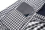 Darrahopens Pet Care > Cat Supplies > Cat Carriers & Crates Black and White Checkered Comfortable Pet Sling Carrier for Small Dogs & Cats - Breathable Cotton Checkered Bag, Hands-Free, Safety Features
