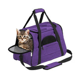Darrahopens Pet Care > Cat Supplies > Cat Carriers & Crates Cat Pet Carrier Travel Carrier Pet Bag for Small Medium Cats Pink