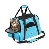 Darrahopens Pet Care > Cat Supplies > Cat Carriers & Crates Cat Pet Carrier Travel Carrier Pet Bag for Small Medium Cats Pink