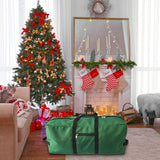 Darrahopens Pet Care > Cat Supplies > Cat Carriers & Crates Christmas Tree Storage Bag 600D Oxford Cloth with Handle for 7in Tall Detachable Tree Red 152.4x50.8x63.5cm In Australia - Darrahopens