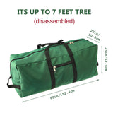 Darrahopens Pet Care > Cat Supplies > Cat Carriers & Crates Christmas Tree Storage Bag 600D Oxford Cloth with Handle for 7in Tall Detachable Tree Red 152.4x50.8x63.5cm In Australia - Darrahopens