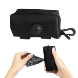 Darrahopens Pet Care > Cat Supplies > Cat Carriers & Crates Dog Poop Bag Dispenser Pet Waste Bag Holder for Puppy Walking Cleanup Black