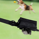 Darrahopens Pet Care > Cat Supplies > Cat Carriers & Crates Dog Poop Bag Dispenser Pet Waste Bag Holder for Puppy Walking Cleanup Black