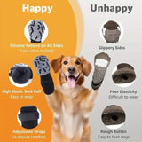 Darrahopens Pet Care > Cat Supplies > Cat Carriers & Crates Dog Shoes Non Slip Indoor Outdoor Cotton Gradient brown-single-sided dispensing [opp bag] S small size 5.5*14cm [recommended within 5-10kg inches] [pack of four] In Australia - Darrahopens