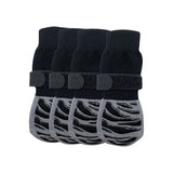 Darrahopens Pet Care > Cat Supplies > Cat Carriers & Crates Dog Shoes Waterproof Non Slip Medium Large Green tiger claw [opp bag] L large size 7.5*18cm [recommended within 15-20kg inches] [pack of four] In Australia - Darrahopens