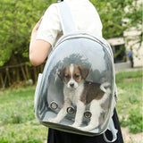 Darrahopens Pet Care > Cat Supplies > Cat Carriers & Crates Expandable Travel Cat Backpack Carrier Polarized Tinted Bubble Window Pet Backpack Grey
