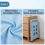 Darrahopens Pet Care > Cat Supplies > Cat Carriers & Crates Foldable Pet Bathing Stand, Pet Grooming Hammock - Quick-Dry Mesh, 8 Holes, Holds 44 lbs for Washing & Grooming In Australia - Darrahopens