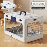 Darrahopens Pet Care > Cat Supplies > Cat Carriers & Crates Foldable Pet Travel Carrier, PP Material with Reinforced Iron Mesh, Four Colors Available, Spacious When Expanded, Space-Saving When Folded – Ideal for Travel and Home Use, a Cozy Den for Your Pet./Mustard yellow In Australia - Darrahopens