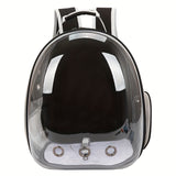 Darrahopens Pet Care > Cat Supplies > Cat Carriers & Crates (GREEN)Replacement Transparent Pet Backpack with Zipper Closure - Heavy-Duty Structure, Ventilated and Padded Lining - Portable Travel Carrier for Cats, Small Dogs, Airplanes, Trains, Cars - Safe and Comfortable Carrier Backpack for Busy Pet Owners - Idea