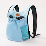 Darrahopens Pet Care > Cat Supplies > Cat Carriers & Crates L Blue Hands-Free Pet Carrier Backpack for Small Dogs & Cats - Breathable Chest Pack for Outdoor Travel & Hiking