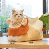 Darrahopens Pet Care > Cat Supplies > Cat Carriers & Crates Lion Shape Pet Carrier Bag Large Capacity Breathable Mesh Adjustable Opening Portable Handheld Shoulder Travel Bag for Local Pet Owners and Small Animals