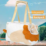 Darrahopens Pet Care > Cat Supplies > Cat Carriers & Crates Lion Shape Pet Carrier Bag Large Capacity Breathable Mesh Adjustable Opening Portable Handheld Shoulder Travel Bag for Local Pet Owners and Small Animals