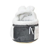 Darrahopens Pet Care > Cat Supplies > Cat Carriers & Crates Plush Pet Carrier Backpack Pet Warm Bag with Hand Warmer Pocket Pink - S