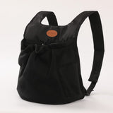 Darrahopens Pet Care > Cat Supplies > Cat Carriers & Crates S Black Hands-Free Pet Carrier Backpack for Small Dogs & Cats - Breathable Chest Pack for Outdoor Travel & Hiking