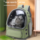 Darrahopens Pet Care > Cat Supplies > Cat Carriers & Crates Spacious Pet Carrier with Ventilation System & Water-Resistant Design(khaki)
