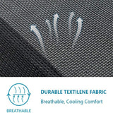 Darrahopens Pet Care > Cat Supplies > Cat Furniture Cat Window Bed Suction Cup Hammock Black Breathable Hanging Seat 55x35cm