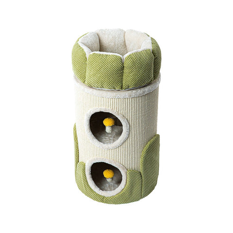 Darrahopens Pet Care > Cat Supplies > Cat Furniture HONEYPOTCAT Arctic Snug Double Sisal Barrel  - 75cm
