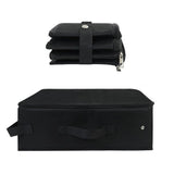 Darrahopens Pet Care > Cat Supplies > Cat Furniture Portable Foldable Cat Travel Litter Box - Waterproof & Easy to Clean Black