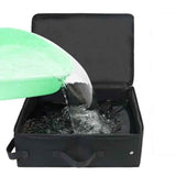 Portable Foldable Cat Travel Litter Box - Waterproof & Easy to Clean Black