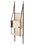 Darrahopens Pet Care > Cat Supplies > Cat Furniture Space-Saving Over-the-Door Cat Hammock with Three Cozy Tiers, Breathable Mesh Lounges, and Sturdy Metal Frame for Multi-Cat Households, Perfect for Indoor Play and Rest Without Floor Footprint. (Beige) In Australia - Darrahopens