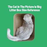 Darrahopens Pet Care > Cat Supplies > Cat Litter 10pcs Disposable Litter Box Pulp Degradable Pet Tray Travel Portable Eco Use