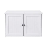 Darrahopens Pet Care > Cat Supplies > Cat Litter i.Pet 80x53cm Cat Litter Box Enclosure Hidden Litter Tray Cabinet Furniture White In Australia - Darrahopens