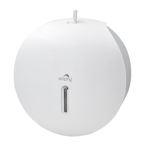 Darrahopens Pet Care > Cat Supplies > Cat Litter PLAZA Jumbo Toilet Roll Dispenser - White