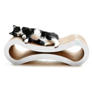 Darrahopens Pet Care > Cat Supplies Cat Scratcher Infinity Lounge, White