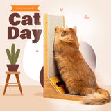Darrahopens Pet Care > Cat Supplies Cat Scratcher Pad L Shape Scratching Board Post Cardboard Cat Scratcher Indoor Kitten Scratch
