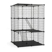 Darrahopens Pet Care > Cat Supplies > Cat Scratchers CARLA HOME Large Cat Cage Diy Enclosure, 3 Tier Pet Playpen Cat Kennel In Australia - Darrahopens