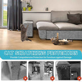 Darrahopens Pet Care > Cat Supplies > Cat Scratchers Cat Scratching Pad DIY Cat Accessory Cat Furniture Protection Cat Climbing - Khaki - Size 15.8''×118'' In Australia - Darrahopens