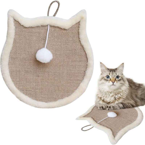 Darrahopens Pet Care > Cat Supplies > Cat Scratchers Cat Scratching Post, Cat Scratcher Cardboard Cat Scratcher Cardboard Cat Bowl Durable Cat Scratching Bed High Density