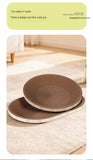 Darrahopens Pet Care > Cat Supplies > Cat Scratchers CatRoundPaw-ShapedLitterBox-Diameter:40cm(ThinStyle)