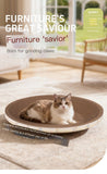 Darrahopens Pet Care > Cat Supplies > Cat Scratchers CatRoundPaw-ShapedLitterBox-Diameter:50cm(ThinStyle)
