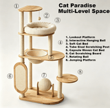 Darrahopens Pet Care > Cat Supplies > Cat Scratchers Compact Urban Cat Tree In Australia - Darrahopens