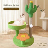 Darrahopens Pet Care > Cat Supplies > Cat Scratchers Pineapple Pineapple Cat Tree with Scratching Post & Cozy Perch - Multi-Level Cat Tower with Flower Platform and Hanging Ball for Indoor Cats