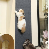 Darrahopens Pet Care > Cat Supplies > Cat Scratchers Premium Cat Scratching Mat - Couch Cushions - Strong adhesion, for ultimate fun for your cat - Protects your furniture, lets your cat have fun (size: 30x30 cm, Gray, pack of two)