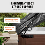 Darrahopens Pet Care > Cat Supplies > Cat Scratchers VEVOR Hot Tub Cover Lift, Spa Cover Lift, Hydraulic, Width 175.26cm - 254.11cm Adjustable, Installed on Both Sides at the Top, Suitable for Various Sizes of Rectangular Bathtubs, Hot Tubs, Spa