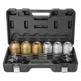 Darrahopens Pet Care > Cat Supplies > Cat Scratchers VEVOR Pull and Press Sleeve Kit, 26 PCS, Steel Bush Removal Insertion Sleeve Tools with Carrying Case, Compatible with LCV and HGV Engines, for Removing and Installing Bushings, Bearings, and Seals