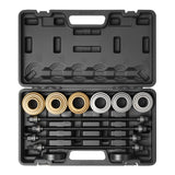 Darrahopens Pet Care > Cat Supplies > Cat Scratchers VEVOR Pull and Press Sleeve Kit, 26 PCS, Steel Bush Removal Insertion Sleeve Tools with Carrying Case, Compatible with LCV and HGV Engines, for Removing and Installing Bushings, Bearings, and Seals