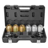 Darrahopens Pet Care > Cat Supplies > Cat Scratchers VEVOR Pull and Press Sleeve Kit, 26 PCS, Steel Bush Removal Insertion Sleeve Tools with Carrying Case, Compatible with LCV and HGV Engines, for Removing and Installing Bushings, Bearings, and Seals