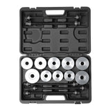 Darrahopens Pet Care > Cat Supplies > Cat Scratchers VEVOR Pull and Press Sleeve Kit, 27 PCS, Steel Bush Removal Insertion Sleeve Tools with Carrying Case, Compatible with LCV and HGV Engines, for Removing and Installing Bushings, Bearings, and Seals