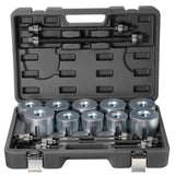 Darrahopens Pet Care > Cat Supplies > Cat Scratchers VEVOR Pull and Press Sleeve Kit, 27 PCS, Steel Bush Removal Insertion Sleeve Tools with Carrying Case, Compatible with LCV and HGV Engines, for Removing and Installing Bushings, Bearings, and Seals