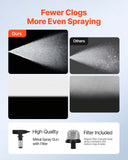 Darrahopens Pet Care > Cat Supplies > Cat Scratchers VEVOR Stand Airless Paint Sprayer, 650W, 3000PSI High Pressure Airless Sprayer with Cart, Cleaning Brush, Hose, Extension Rod, Nozzles, Electric Spray Paint Machine for House Exterior and Interior