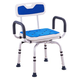 Darrahopens Pet Care > Cat Supplies > Cat Scratchers VEVOR Swivel Shower Chair 360 Degree, Adjustable Shower Seat with Armrests and Backrest for Inside Shower or Bathtub, Non-Slip Rotating Bathtub Chair Seat for Elderly Disabled Injured, 400lbs Capacity